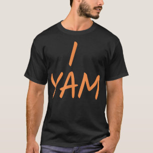 T-shirt I Yam He is My Sweet Potato Thanksgiving Couples F