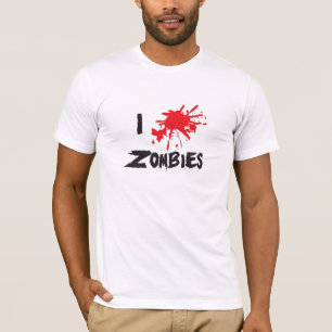 T-shirt I ♥ Zombies