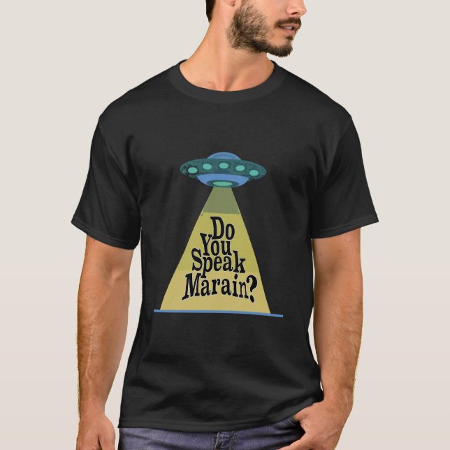 T-shirt Iain M. Banks Parlez-vous langue maraïne Culture (Devant)