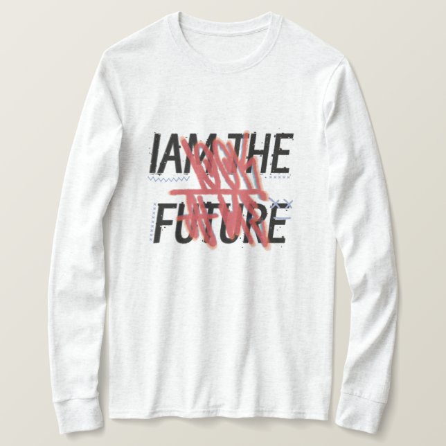 T-shirt Iam the future hoodie (Design devant)