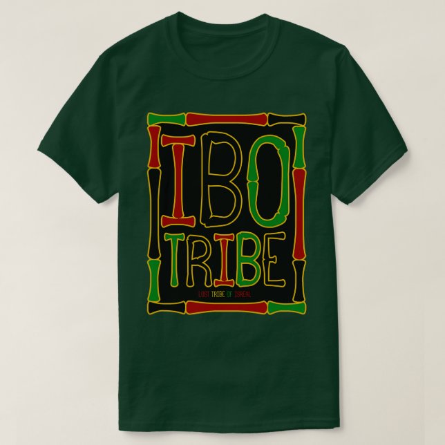 T-shirt IBO tribu perdue de D1 (Design devant)