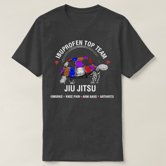 T-shirt Ibuprofen Top Team Jiu Jitsu (Design devant)