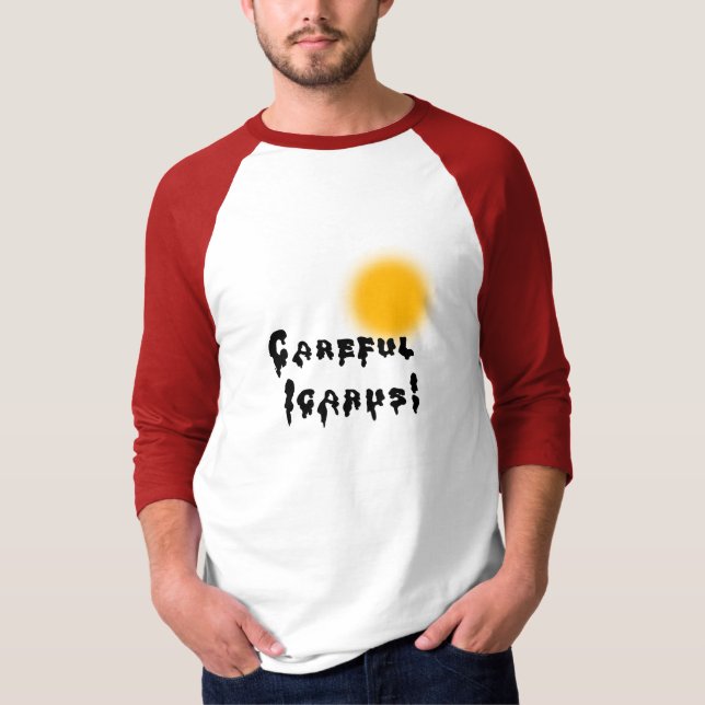 T-shirt Icare soigneux ! (Devant)