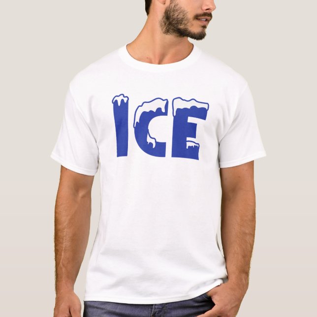 T-shirt Ice Glace Et Bébé Amusant Famille Halloween Costum (Devant)