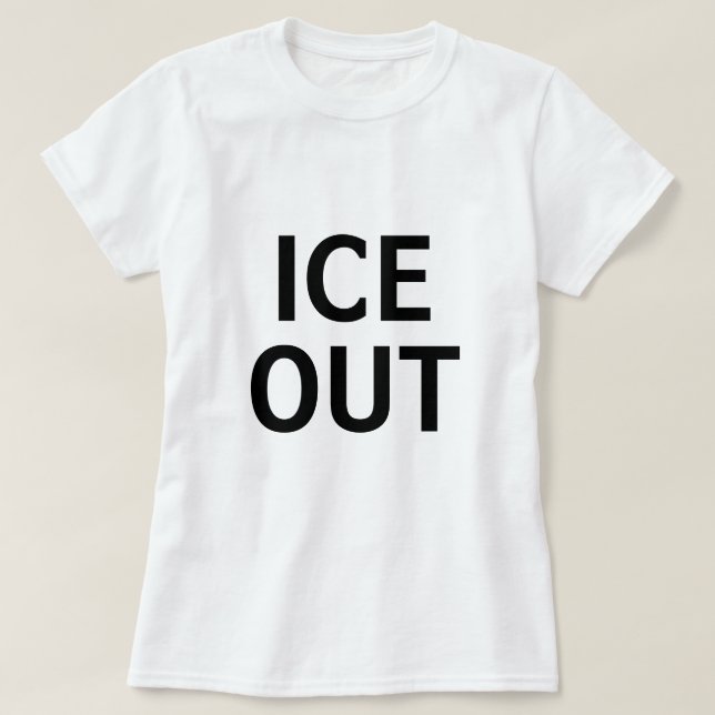 T-shirt Ice Out (Design devant)