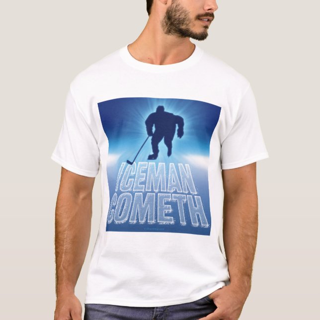 T-shirt Iceman Cometh (hockey) (Devant)