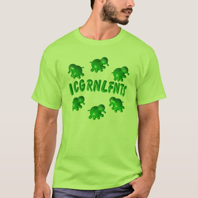 T-shirt icgrnlfnts - simples (Devant)