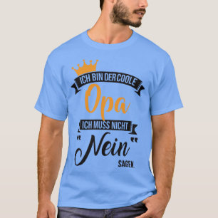 T-shirt Ich bin der coole opa 2