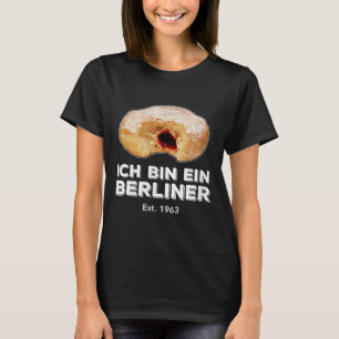 T-shirt Ich Bin Ein Berliner Discours Jelly Donut Wall Col