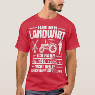 T-shirt Ich bin Fermier, agriculteur, tracteur