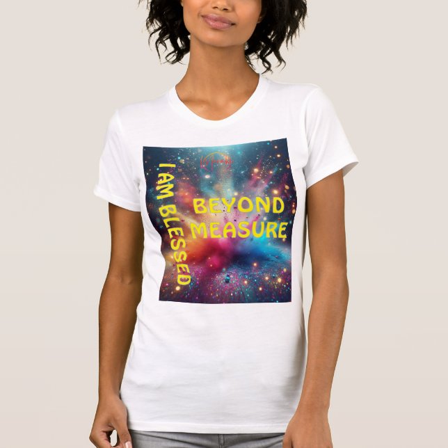 T - Shirt "Ich bin gesegnet" (Vorderseite)