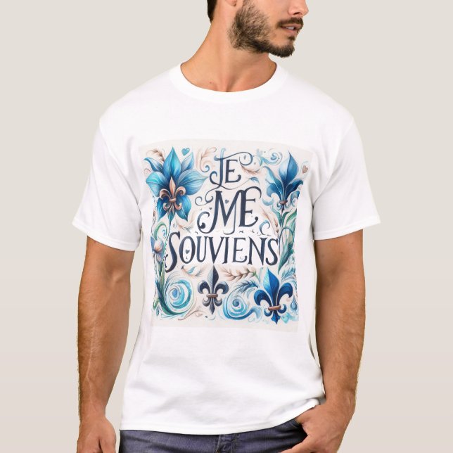 T-Shirt "Ich erinnere mich" (Vorderseite)