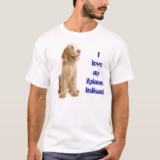 T-Shirt - "ich Liebe mein Spinone… "