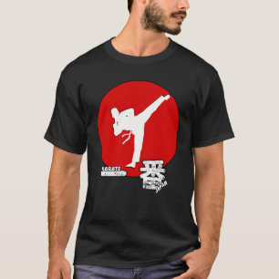 T-shirt Ichiban Karate Japon en texture Vintage en détress