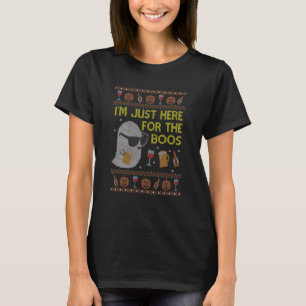 T-shirt Ici Pour Boos Swea Ugly Halloween