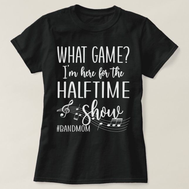 T-shirt Ici Pour La Mère De La Masse Marching (Design devant)
