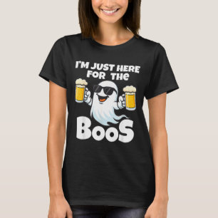 T-shirt Ici pour les lunettes de soleil fantômes de The Bo