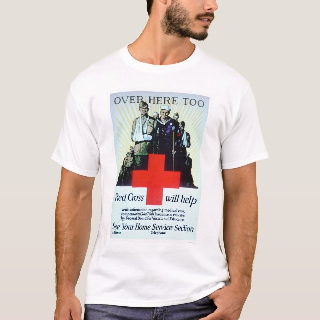 T-shirt Ici trop (US00241) (Devant)