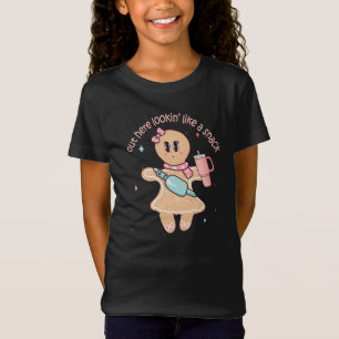 T-Shirt Ici, Vous Trouverez Comme Un Snack - Gâteau De Noë