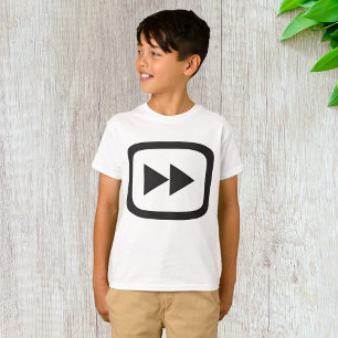 T-shirt Icône Avancer Rapide