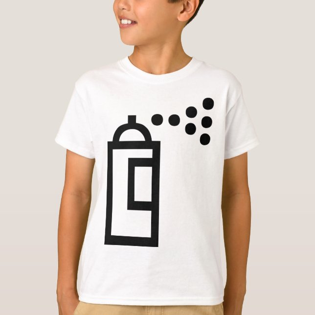 T-shirt Icône Can Spray (Devant)