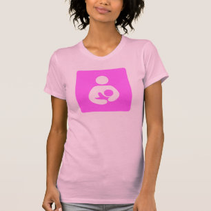 T-shirt Icône de allaiter/soins