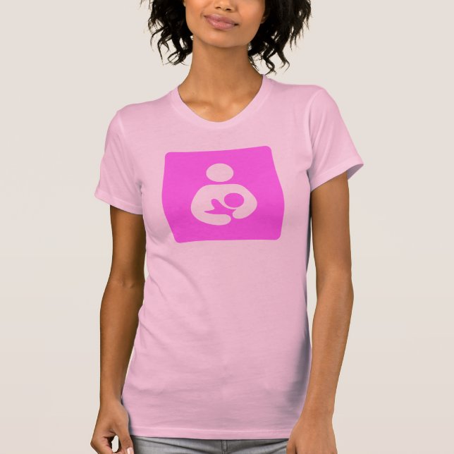 T-shirt Icône de allaiter/soins (Devant)
