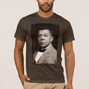 T-shirt Icône de l'histoire noire : Booker T. Washington, 