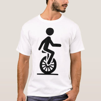T-shirt Icône de monocycle