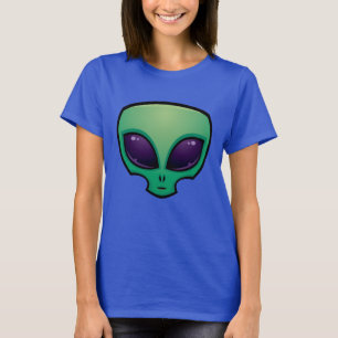 T-shirt Icône de tête de l'Alien