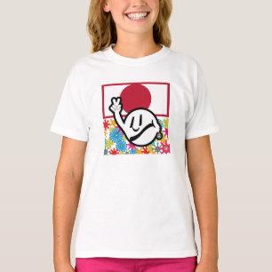 T-shirt ICÔNE HIPPIE PAR MASANSER JAPON PIxELAT