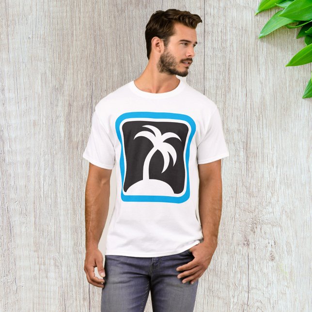 T-shirt Icône Palm Tree (Créateur téléchargé)