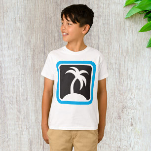 T-shirt Icône Palm Tree