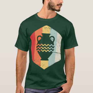 T-shirt Icône Retro les années 70 poterie