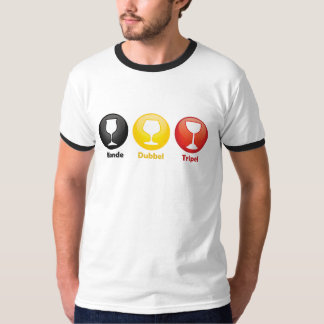 T-shirt Icônes belges de bière