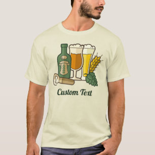 T-shirt Icônes de bière