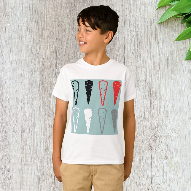 T-shirt Icônes de carotte (Créateur téléchargé)
