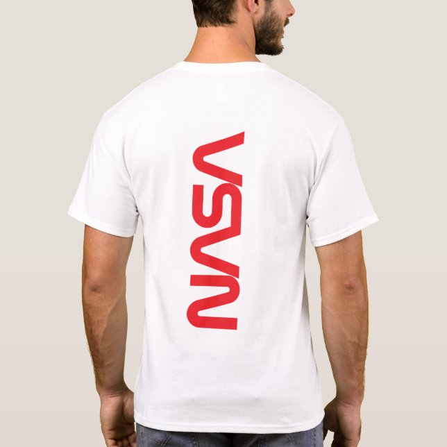 T-shirt Iconique NASA Circa 2 Côtés (Dos)