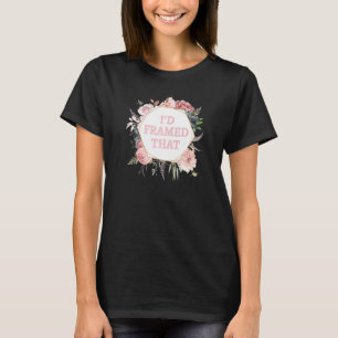 T-shirt ID Cadre Cette plante Cadre Jardinage 3