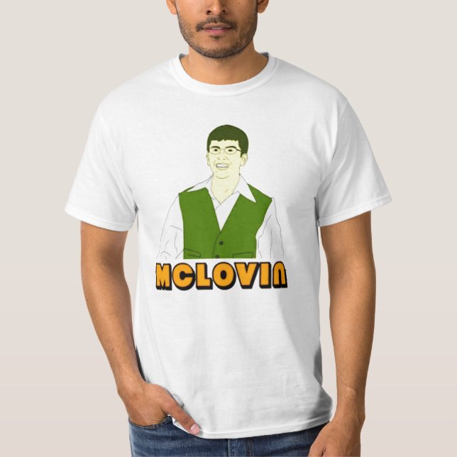 T-shirt ID faux Mclovin (Devant)