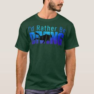 T-shirt ID PLUTÔT DE PLONGER Scuba Reef Diver Snorkel