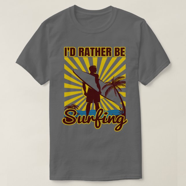 T-shirt Id Plutôt SurfingTShirt Copy (Design devant)