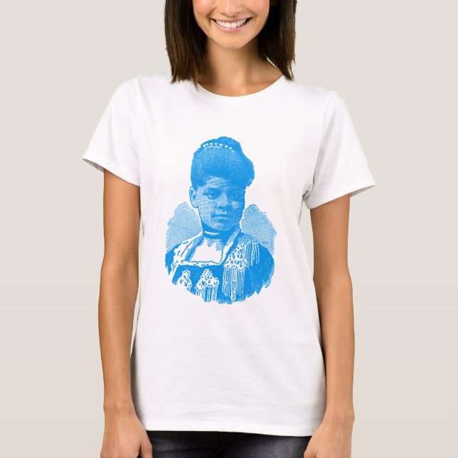 T-shirt Ida B. Wells-Barnett Portrait D'Art Pop (Devant)
