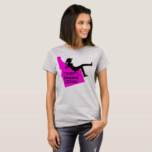 T-shirt Idaho Cowgirl - CONSTRUIT IDAHO TOUGH