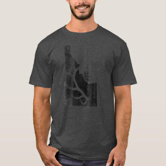 T-shirt Idaho Elk Hunter avec Antler Shed