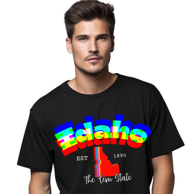 T-shirt Idaho, l'État de Gem - State Pride (Créateur téléchargé)
