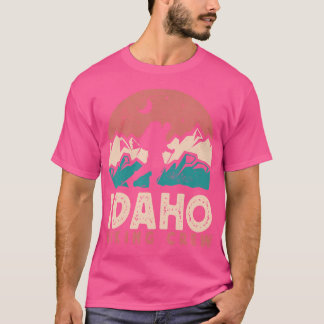 T-shirt Idaho Randonnée Randonneurs Amateurs Parcs Nationa