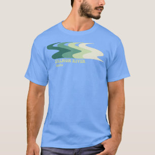 T-shirt Idaho, rivière saumon