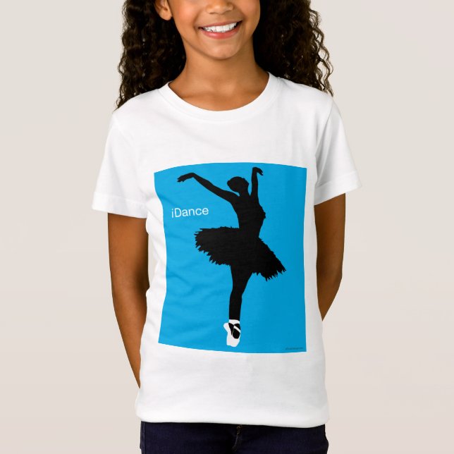 T-Shirt iDance (bleu) (Devant)