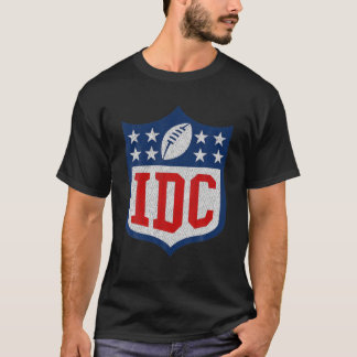 T-shirt IDC Football américain Funny I Don't Care